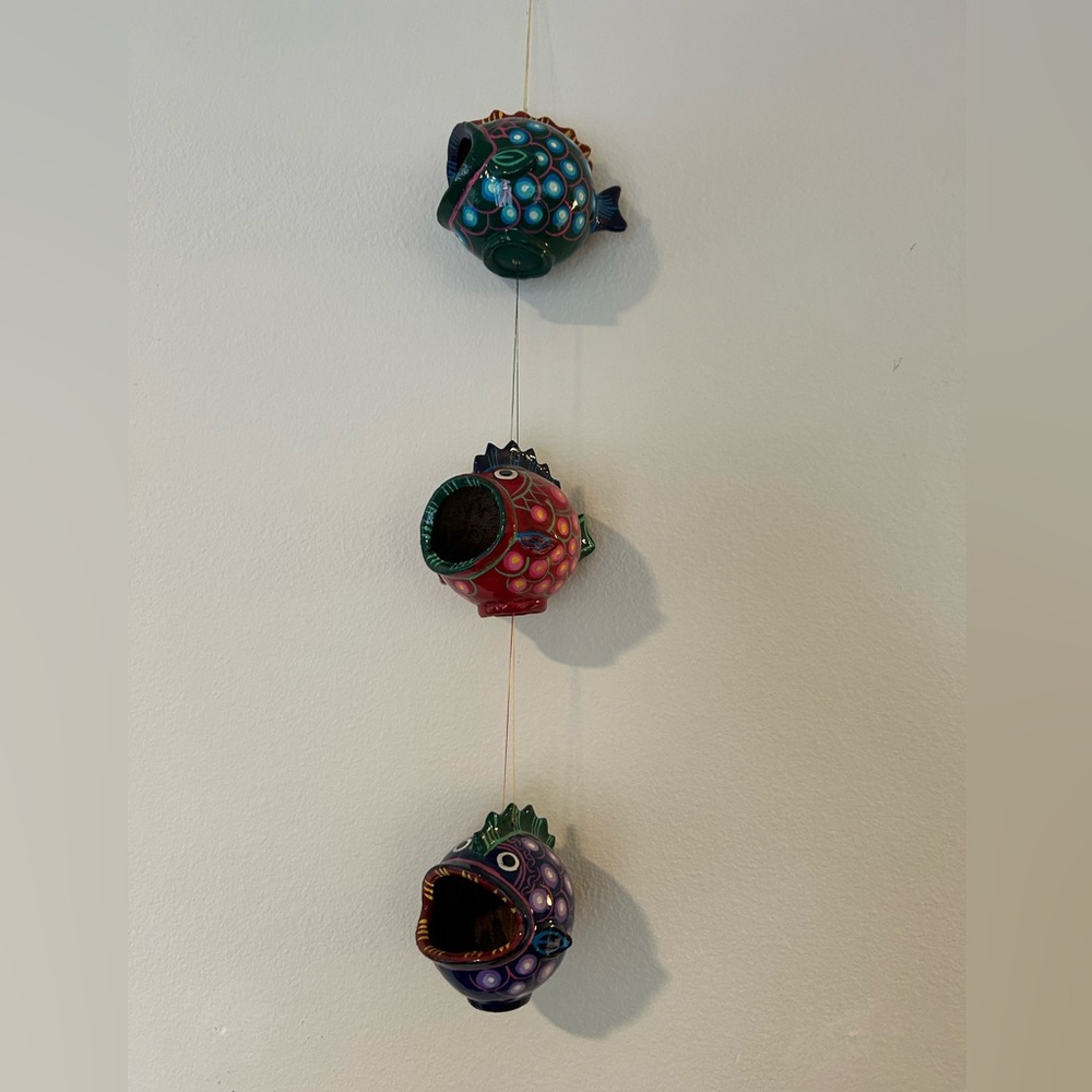 Unique fish decore- colorful